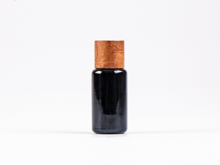 MIRON Violettglasflasche 30 ml – Tropfmontur Esche